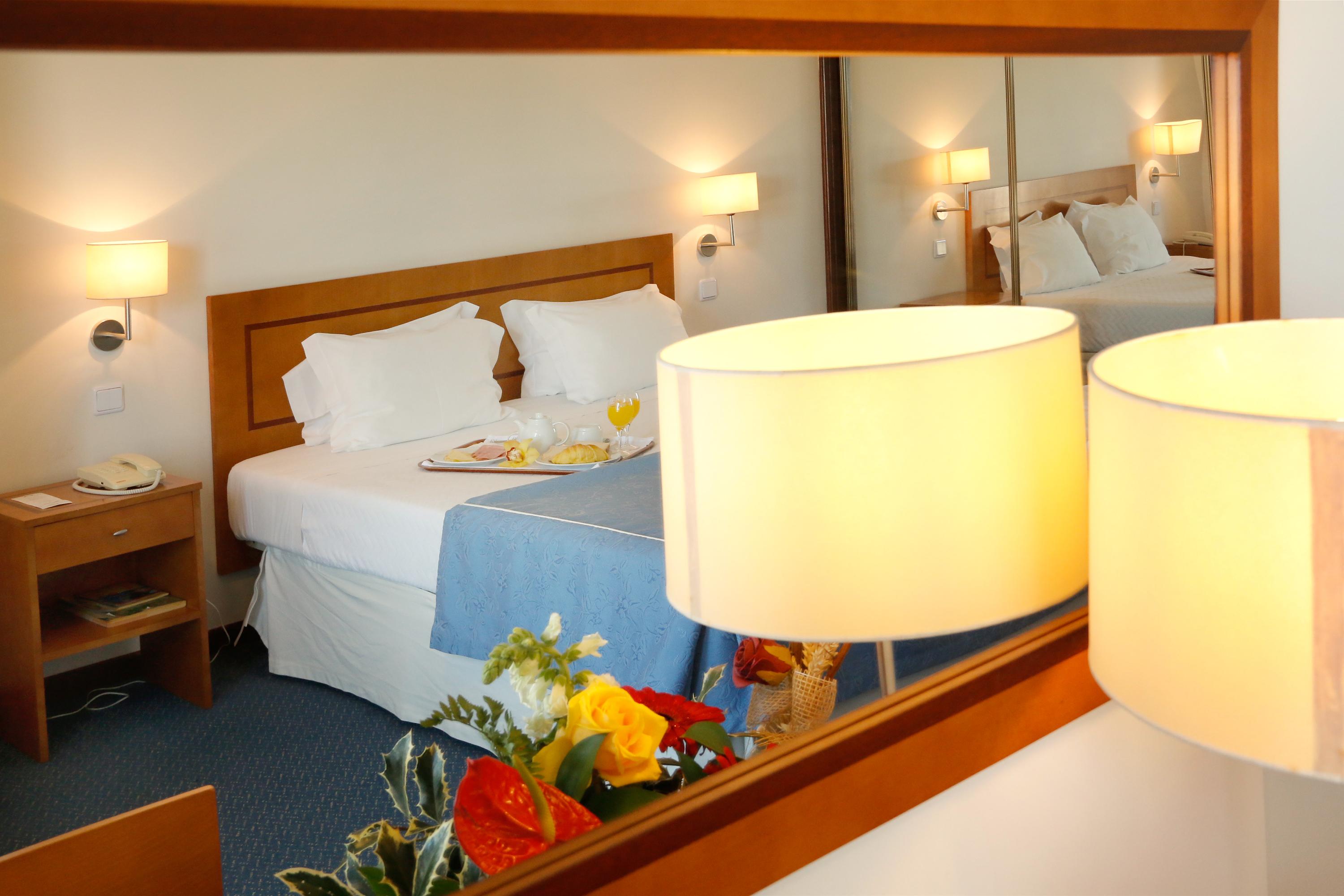 Agua Hotels Nelas Parq Bagian luar foto