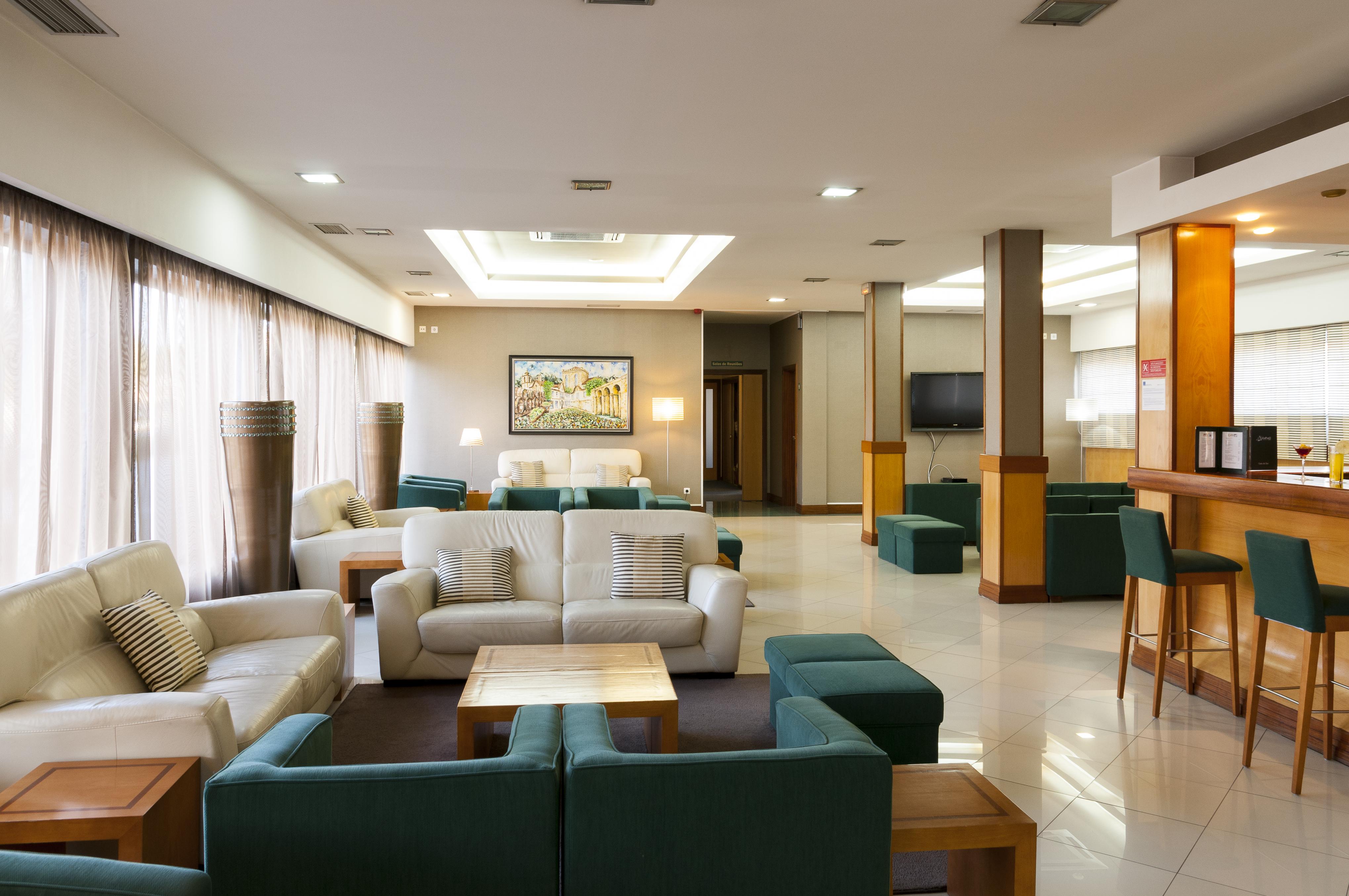 Agua Hotels Nelas Parq Bagian luar foto